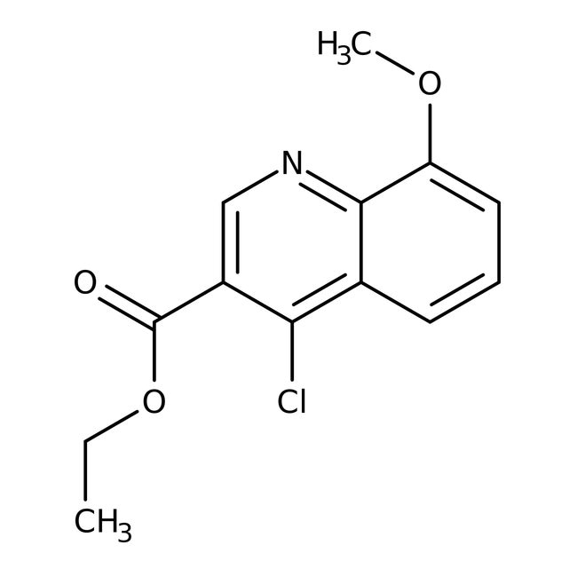 Ethyl-4-chlor-8-methoxychinolin-3-carbox