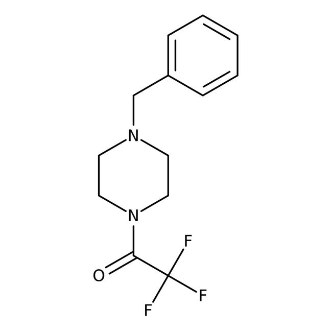 4-Benzyl-1-(trifluoracetyl)piperazin, 97