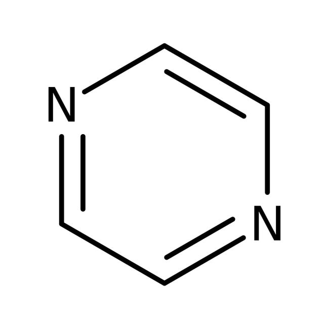 Pyrazin, 98 %, Pyrazine, 98%, C4H4N2, CA