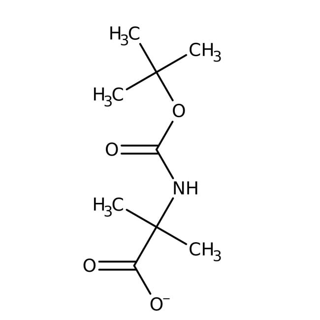 N-Boc-2 -Aminoisobuttersäure, 98+%, Alfa