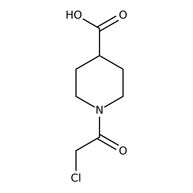 N-Chloracetyl-4-piperidincarbonsäure, 98