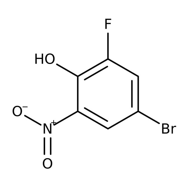 4-Brom-2-Fluor-6-Nitrophenol, 98 %, Alfa