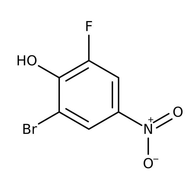 2-Brom-6-Fluor-4-Nitrophenol, 99 %, 2-Br