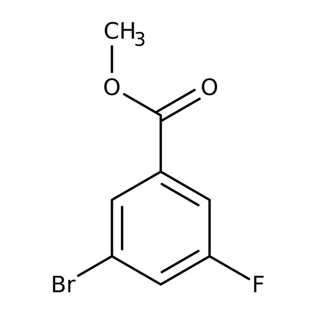 Methyl-3-brom-5-fluorbenzoat, 98 %, Alfa