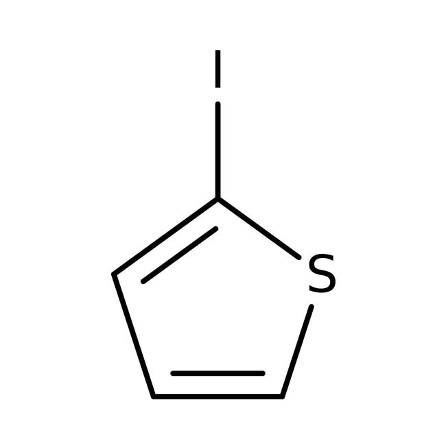 2-Iodthiophen, 98 %, stab. mit Kupfer, 2