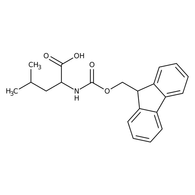 N-Fmoc-L-Leucin, 98 %, N-Fmoc-L-leucine,