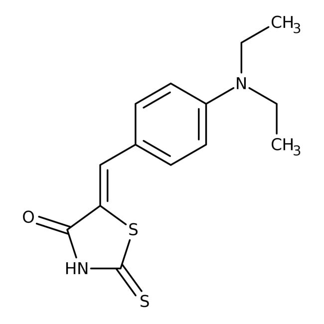 5-(4-Diethylaminobenzylidene)Rhodanin, 9