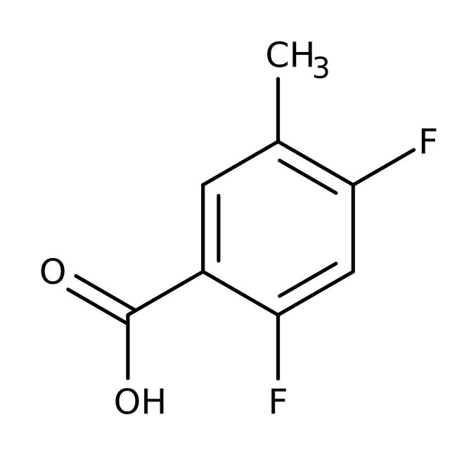 2,4-Difluor-5-Methylbenzoesäure, 98 %, T