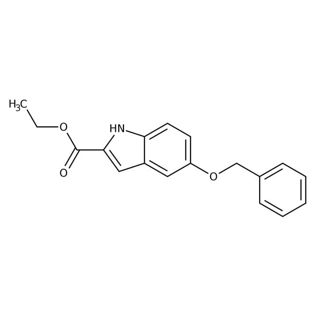 Ethyl 5Benzyloxyindol-2-Carboxylat, 97 %