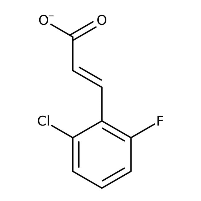 2-Chlor-6-Fluorzimtsäure, überwiegend tr