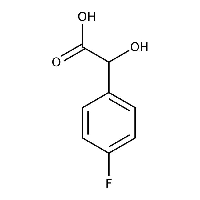 4-Fluormandelsäure, 98 %, Alfa Aesar 4-F