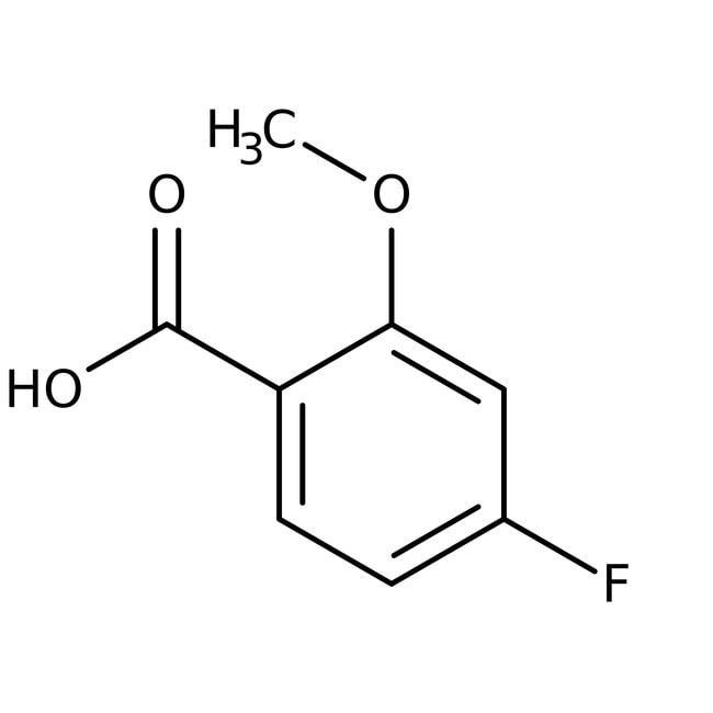 4-Fluor-2-Methoxybenzoesäure, 99 %, Alfa