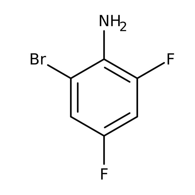 2-Brom-4,6-difluoranilin, 98 %, Alfa Aes