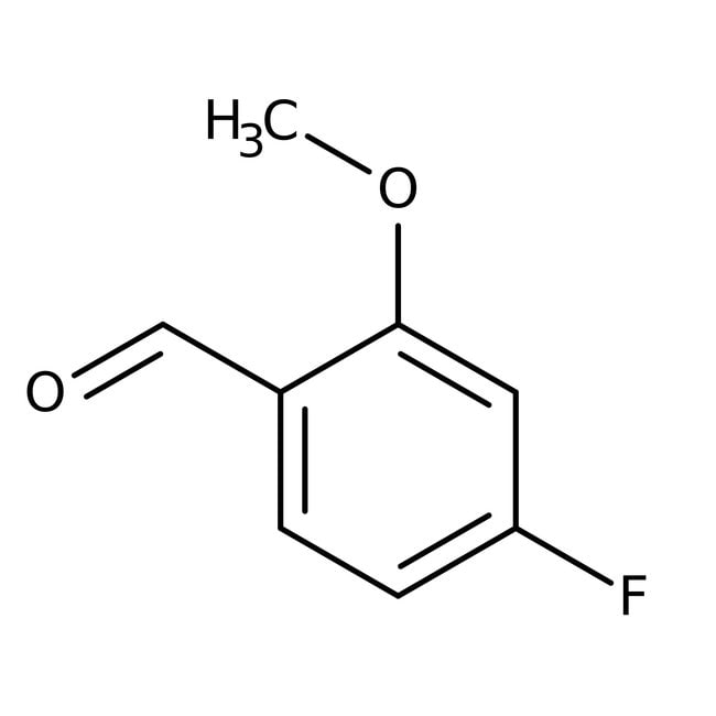 4-Fluor-2-Methoxybenzaldehyd, 98 %, Alfa