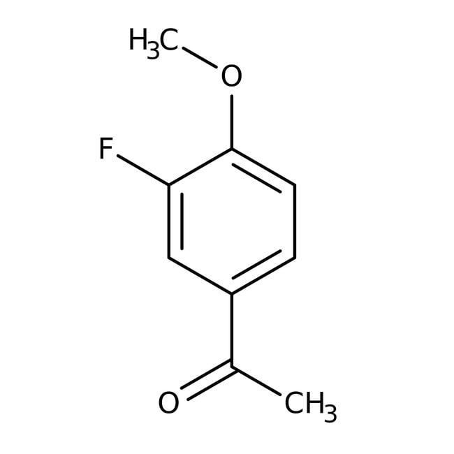 3 -Fluor-4 -methoxyacetophenon, 99 %, Al