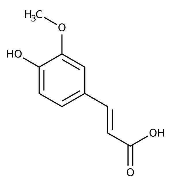 Trans-4-Hydroxy-3-Methoxyzimtsäure, 99 %