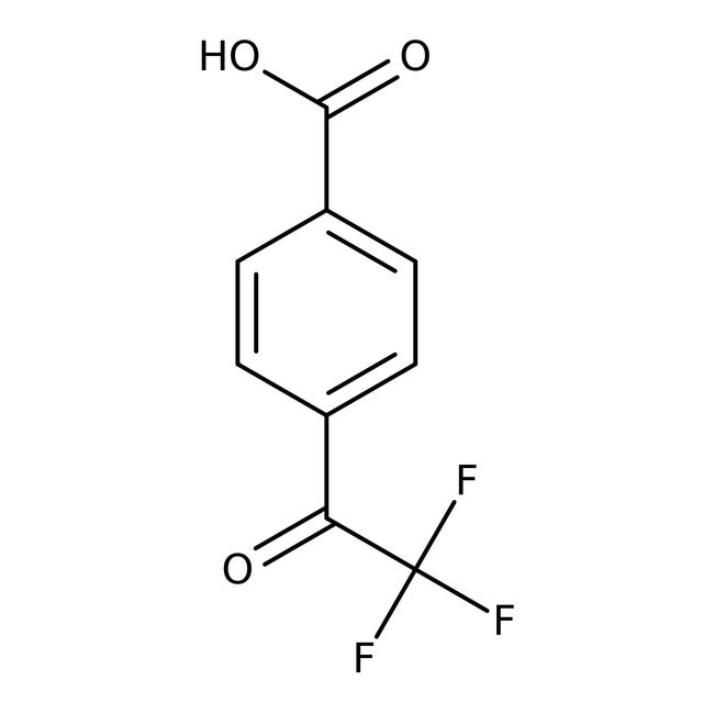 4-(Trifluoracetyl)benzoesäure, 97+ %, Al