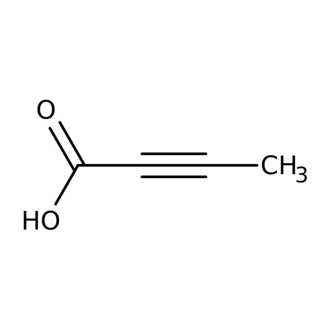 2-Butinsäure, 98 %, 2-Butynoic acid, 98%