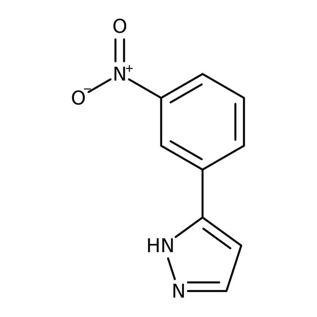 3-(3-Nitrophenyl)-1H-Pyrazol, 97 %, Alfa