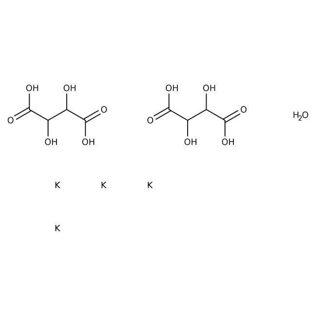 Kalium-l-Tartrat-Hemihydrat, 99 %, Potas