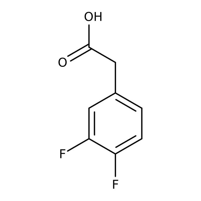 3,4-Difluorphenylessigsäure, 98 %, Alfa