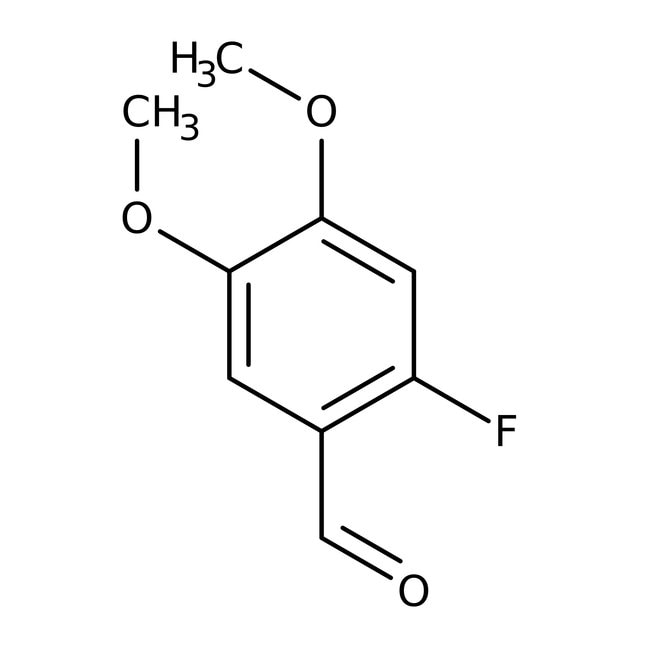 6-Fluorveratraldehyd, +98 %, Alfa Aesar