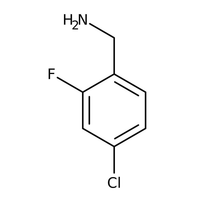 4-Chlor-2-fluorbenzylamin, 97 %, Alfa Ae