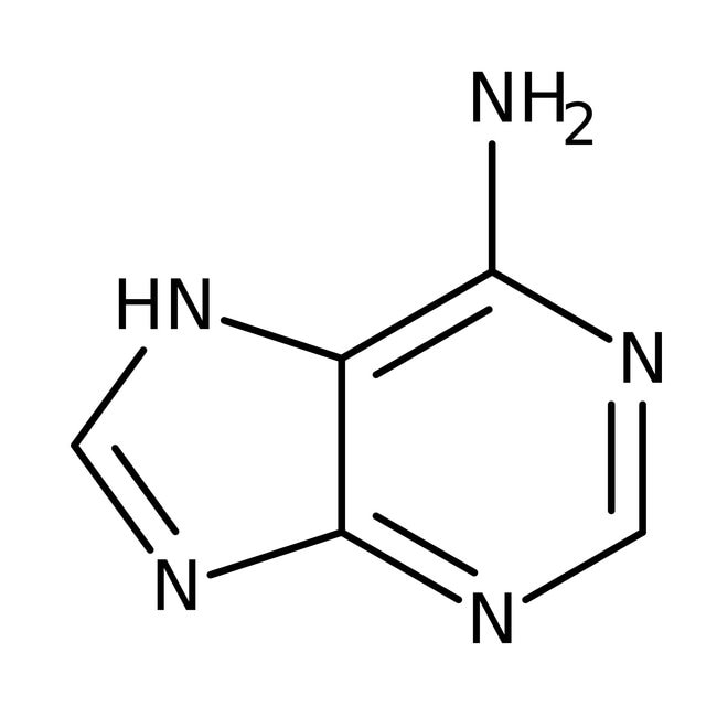 Adenin, 99 %, Adenine, 99%, C5H5N5, CAS