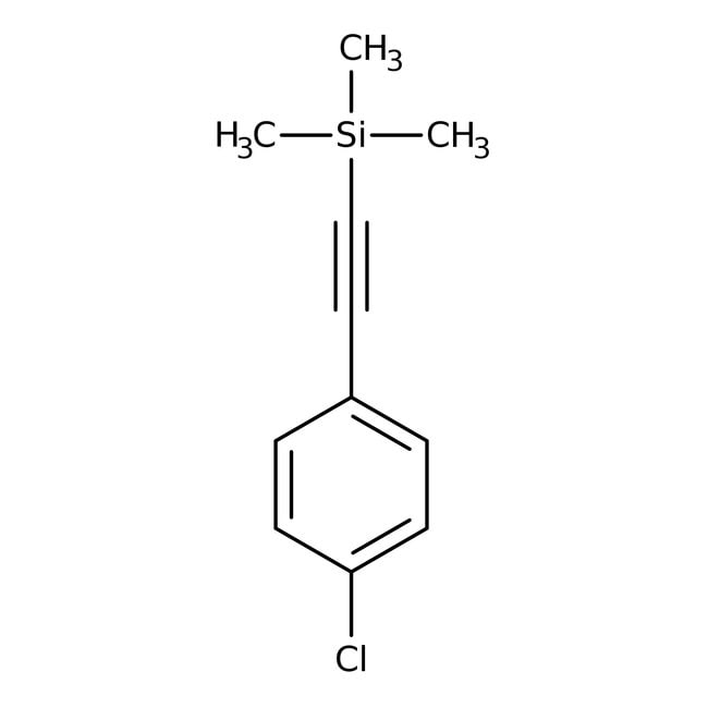 (4-Chlorphenylethynyl)trimethylsilan, 97