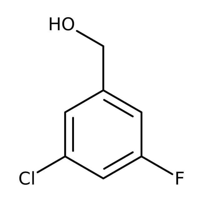 3-Chlor-5-Fluorbenzylalkohol, 98+ %, Alf