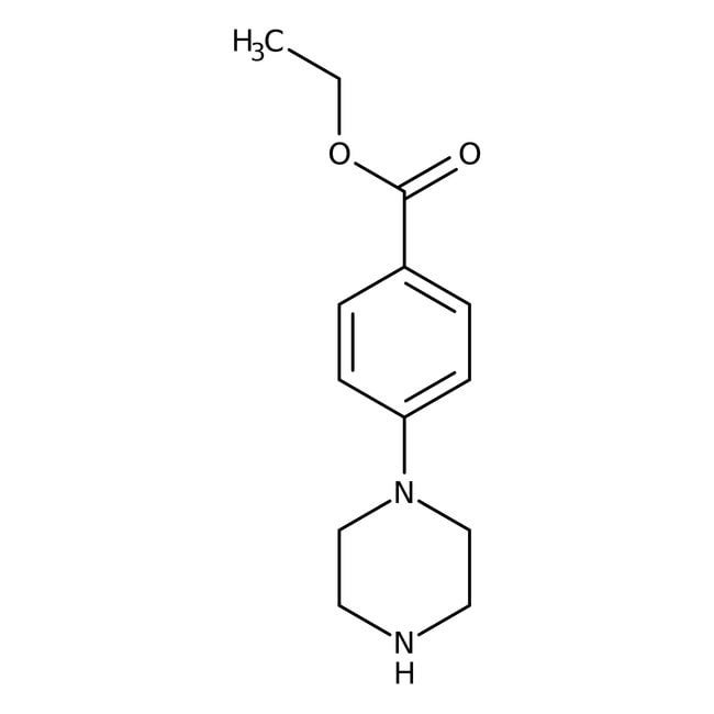 1GR Ethyl 4-(1-piperazinyl)benzoate, 97+