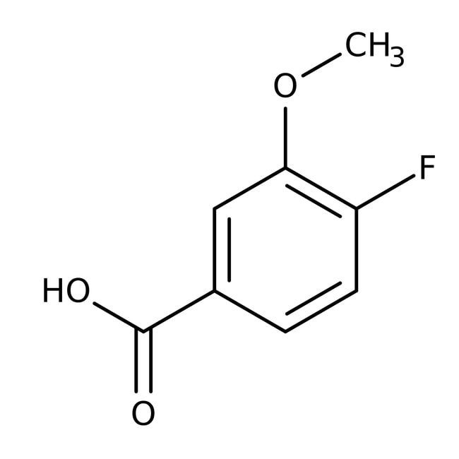 4-Fluor-3-Methoxybenzoesäure, 95 %, Alfa