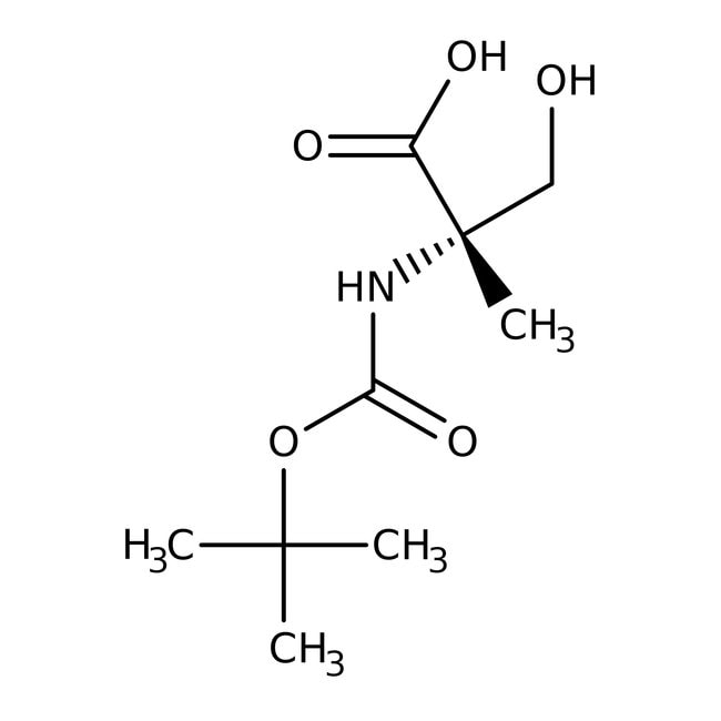 N-Boc-2-Methyl-L-Serin, 97%, Alfa Aesar