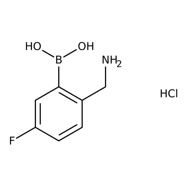 2-Aminomethyl-5-Fluorobenzenboronsäure-H