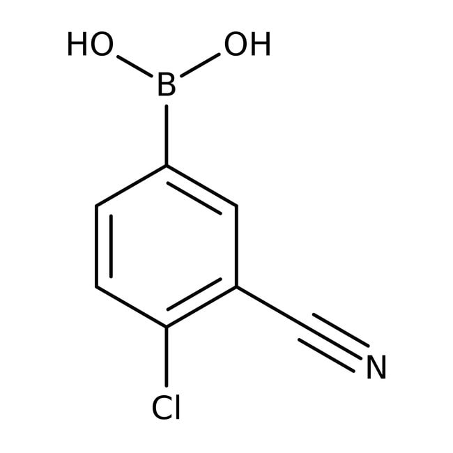 4-Chlor-3-Cyanobenzolboronsäure, 98%, Al