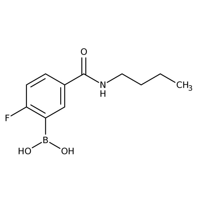 5-n-Butylcarbamoyl-2-Fluorobenzenboronsä