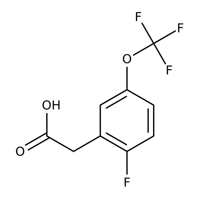 2-Fluor-5-(trifluormethoxy)phenylessigsä