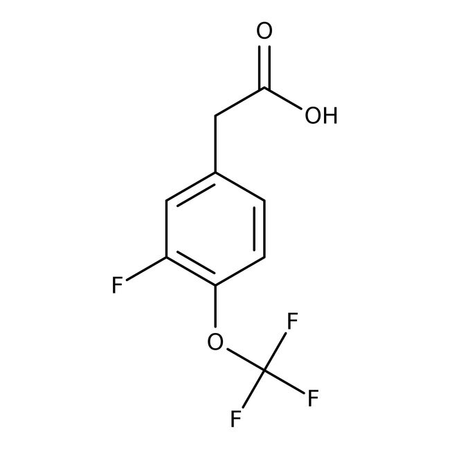 3-Fluor-4-(trifluormethoxy)phenylessigsä