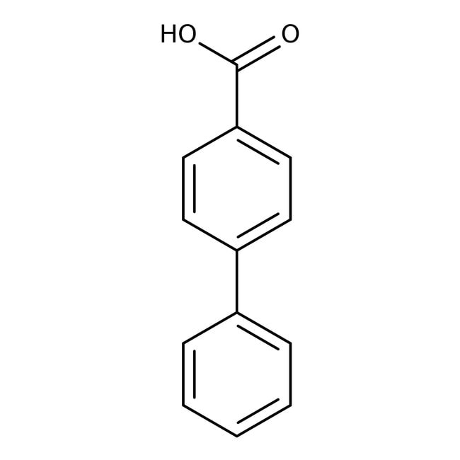 Biphenyl-4-Carboxylsäure, 98 %, Thermo S