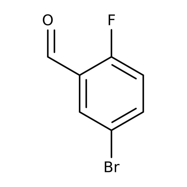 5-Brom-2-Fluorbenzaldehyd, 98 %, Alfa Ae