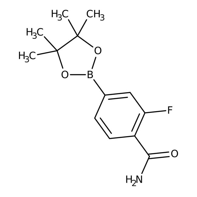 4-Carbamoyl-3-Fluorbenzolboronsäure-Pina