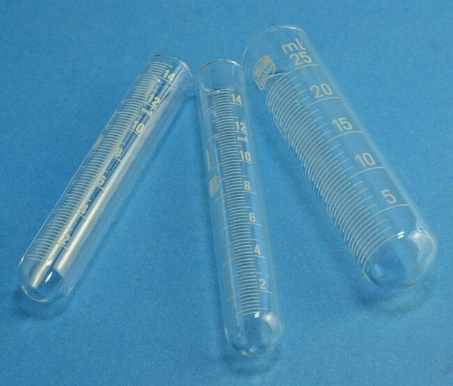 Karl Hecht Zentrifugenrohrchen aus Glas,