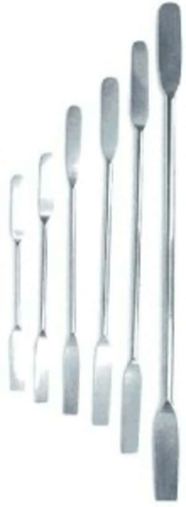 Doppelspatel löffelförmig 185x10 mm