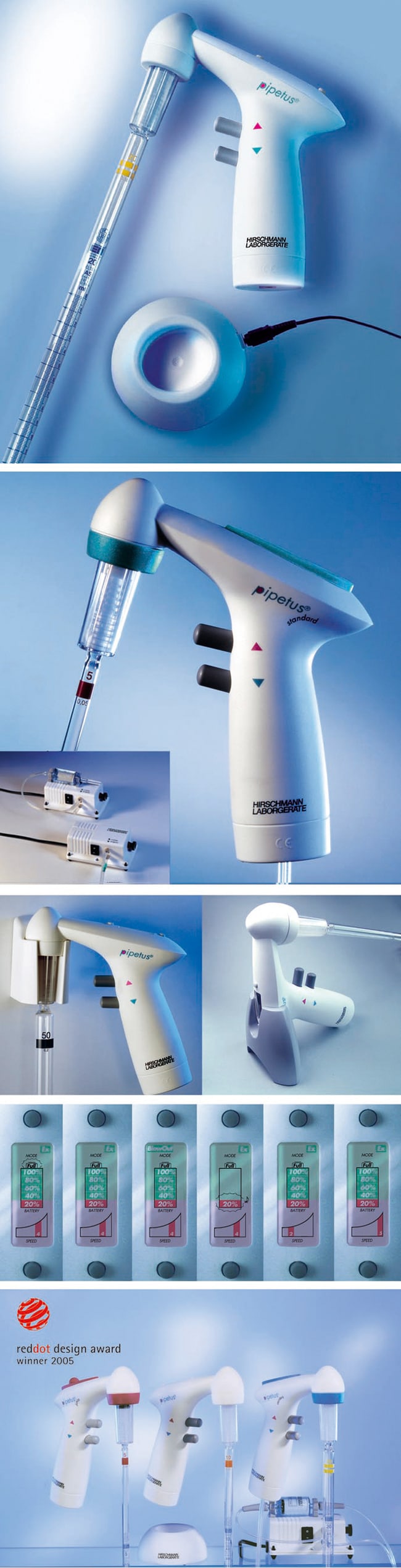 Hirschmann berwurfmutter grau fr Pipetus