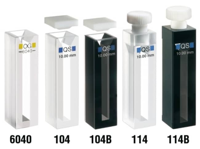 Hellma Halb-Mikro-Kvette 104B-QS, Quarzg
