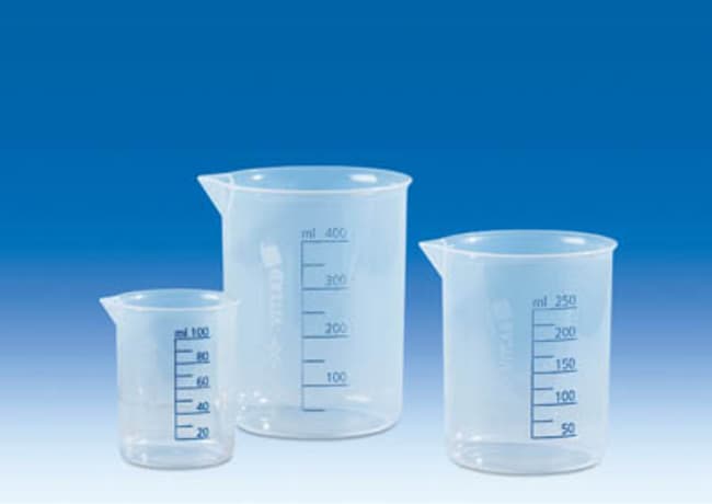 VITLAB Griffin-Becher aus Polypropylen,