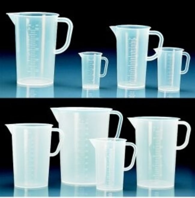 Vitlab Messbecher aus Polypropylen, tran