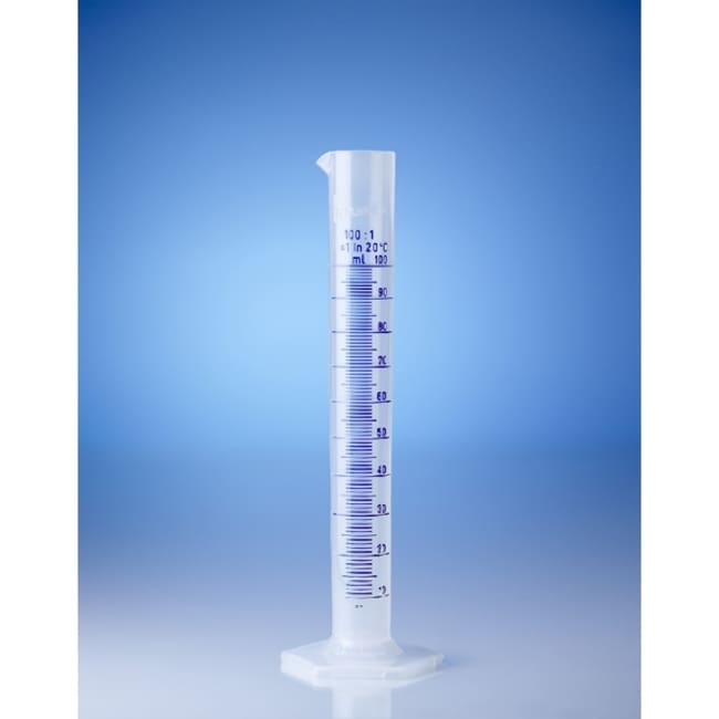 VITLAB Zylinder aus Polypropylen mit Gra