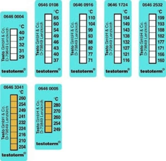 Testo Temperatursonde, Temperaturbereich