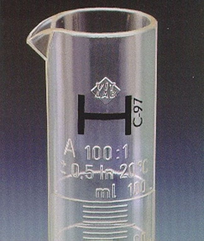 Hirschmann Messzylinder aus Polypropylen